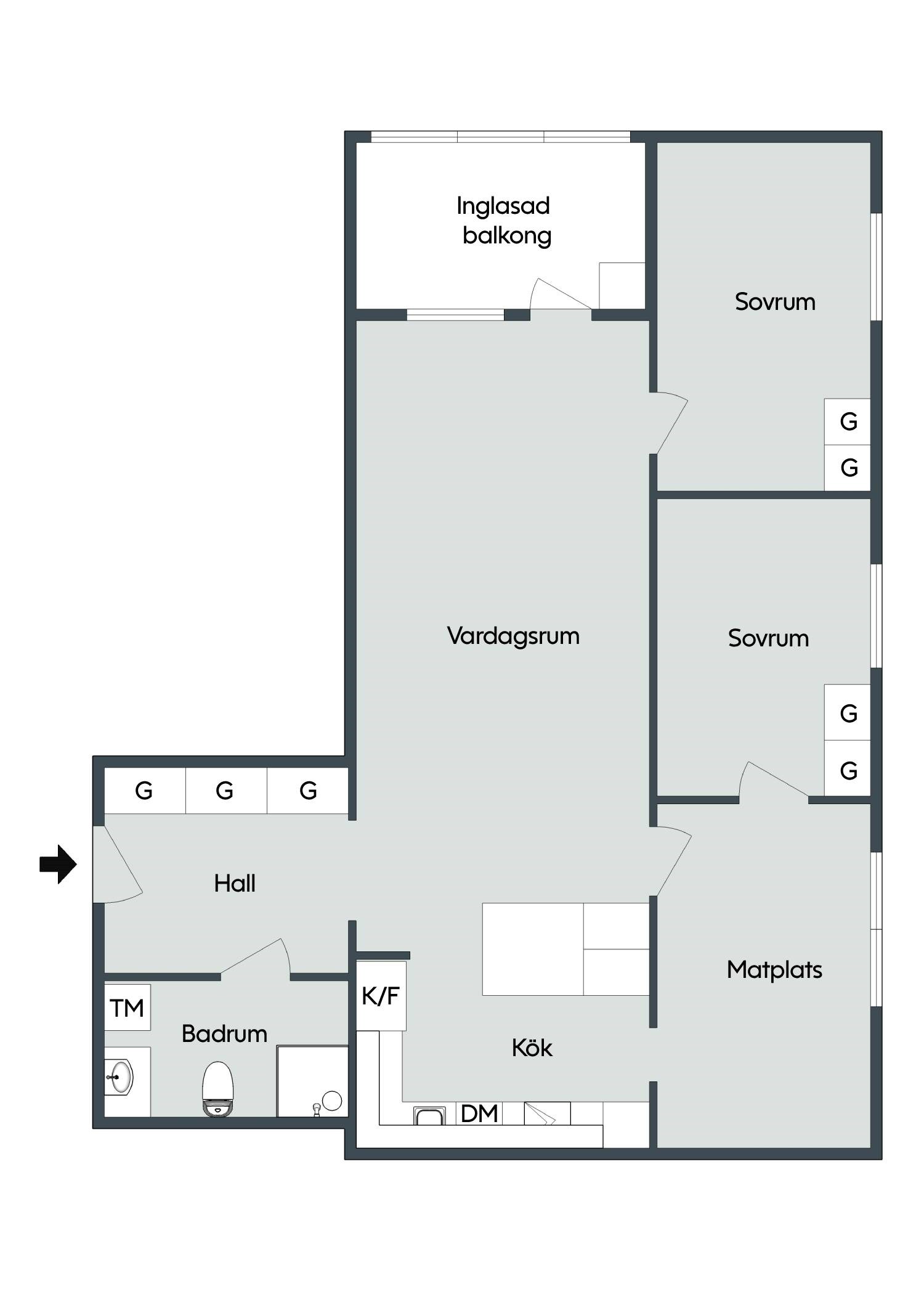 Alternativ planlösning